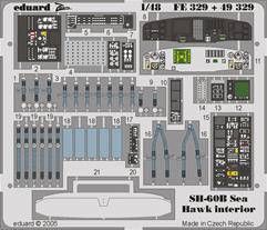Eduard FE329 SH-60B Sea Hawk interior 1:48