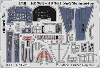 Eduard FE764 Su-25K interior for SMER 1:48