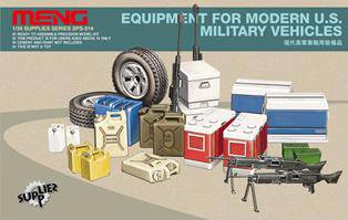 MENG SPS-014 Equipment for modern U.S.Military vehicle 1:35