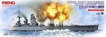 MENG PS-001 Royal Navy Battleship H.M.S.Rodney (29) 1:700