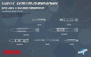 MENG SPS-045 U.S.Satellite-guided Bombs 1:48