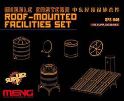 MENG SPS-046 Middle Easters Roof-mounted Facilities Set (Resin) 1:35