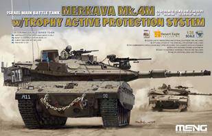 MENG TS-036 Israel Main Battle Tank Merkava Mk.4M w/Trophy Active Protection System 1:35
