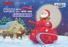 MENG WWV-002 M4A1 Sherman Christmas Edition (Cartoon Model)