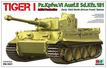 Rye Field Model RM-5001 Tiger I Initial Production Early 1943 1:35