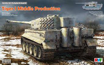 Rye Field Model RM-5010 Tiger I Middle Production full Interior 1:35