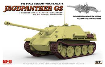 Rye Field Model RM-5031 Jagdpanther G2 with Workable Track Links 1:35
