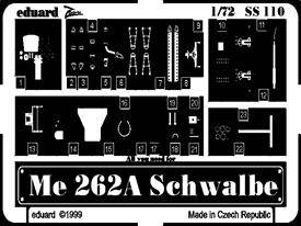 Eduard SS110 Me-262 A Schwalbe 1:72