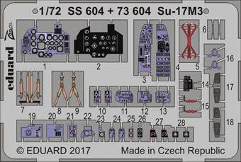 Eduard SS604 Su-17M3 for Modelsvit 1:72