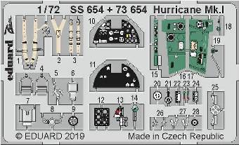 Eduard SS654 Hurricane Mk.I for Arma Hobby 1:72