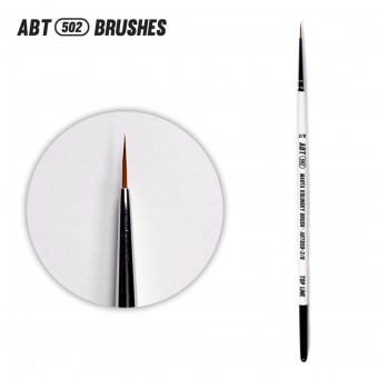 Abteilung 502 ABT850-00 Top Line Marta Kolinsky Brush 2/0