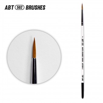 Abteilung 502 ABT850-2 Top Line Marta Kolinsky Brush 2