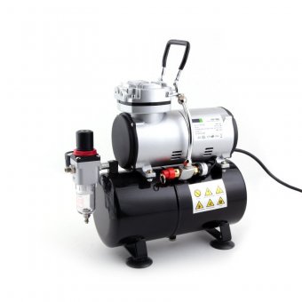 Fengda Airbrush Set FD-186K (AS-186K) with compressor FD-186 Airbrush BD-130 and accessories