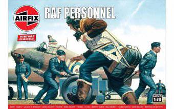 Airfix A00747V RAF Personnel, Vintage Classics 1:76