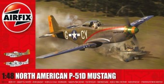 Airfix A05131A North American P-51D Mustang 1:48