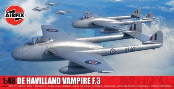 Airfix A06107A De Havilland Vampire F.3 1:48