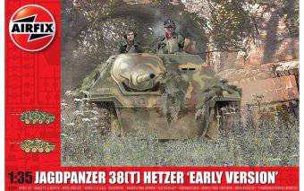 Airfix A1355 Jagdpanzer 38 t Hetzer 'Early Version' 1:35