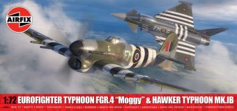 Airfix A40001 Twin Pack - Eurofighter Typhoon FGR.4 (FMOG) + Hawker Typhoon Mk.Ib 1:72