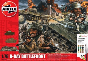 Airfix A50009A D-Day 75th Anniversary Battlefront Gift Set 1:76
