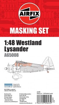 Airfix A65008 Masking Set - Westland Lysander 1:48