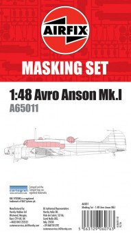 Airfix A65011 Masking Set - Avro Anson Mk.I 1:48