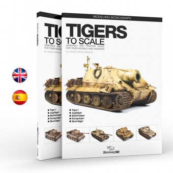 AK Interactive ABT612 TIGERS TO SCALE - Joaquin Garcia Gazquez (English)