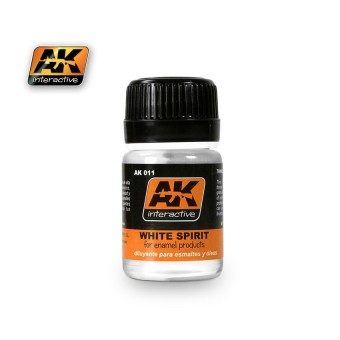 AK Interactive AK011 WHITE SPIRIT (35 ml)  - Auxiliary Products