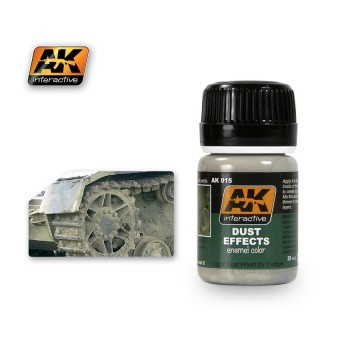 AK Interactive AK015  DUST EFFECTS  - Weathering Products (35 ml)