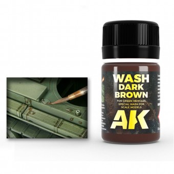 AK Interactive AK045 WASH FOR GREEN VEHICLES