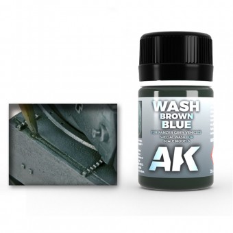 AK Interactive AK070 WASH FOR PANZER GREY VEHICLES