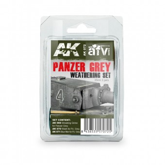 AK Interactive AK072 EARLY PANZERS WEATHERING SET