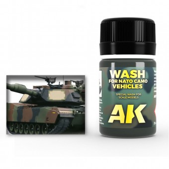 AK Interactive AK075 WASH FOR NATO VEHICLES