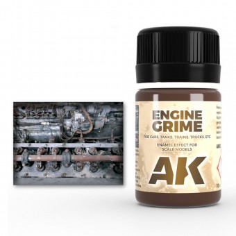 AK Interactive AK082 ENGINE GRIME