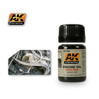 AK Interactive AK084 ENGINE OIL  - Weathering Products (35 ml)