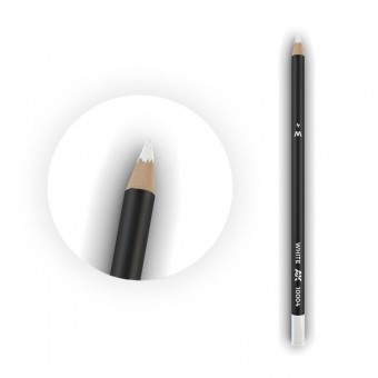 AK Interactive AK10004-5 Watercolor Pencil White