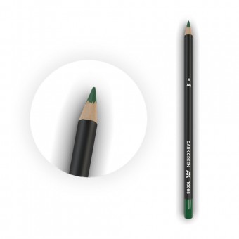 AK Interactive AK10008-5 Watercolor Pencil Dark Green