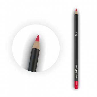 AK Interactive AK10031-5 Watercolor Pencil Red