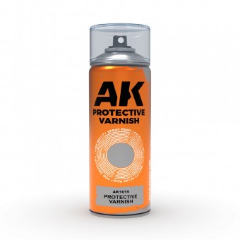 AK Interactive AK1015 Protective Varnish - Spray 400ml (Includes 2 nozzles)