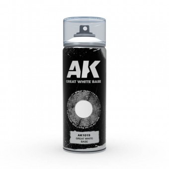 AK Interactive AK1019 Great White Base - Spray 150ml