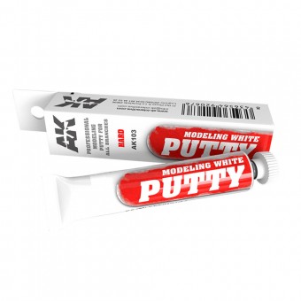 AK Interactive AK103 MODELING WHITE PUTTY 20 ml