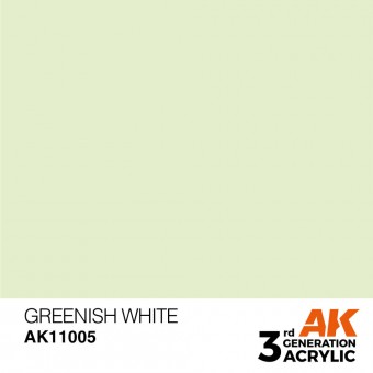 AK Interactive AK11005 Greenish White 17ml
