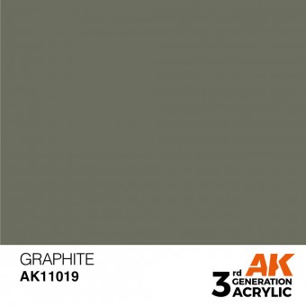AK Interactive AK11019 Graphite 17ml