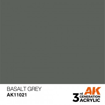 AK Interactive AK11021 Basalt Grey 17ml