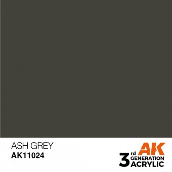 AK Interactive AK11024 Ash Grey 17ml