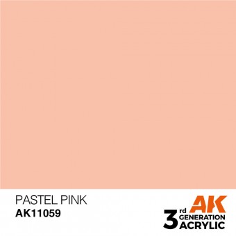 AK Interactive AK11059 Pastel Pink 17ml
