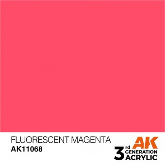 AK Interactive AK11068 Fluorescent Magenta 17ml