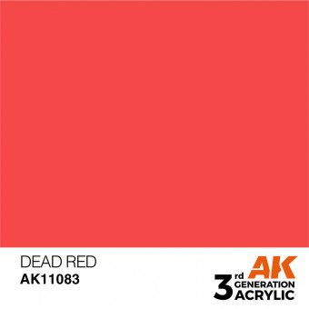 AK Interactive AK11083 Dead Orange 17ml