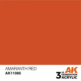 AK Interactive AK11086 Amaranth Red 17ml