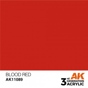 AK Interactive AK11089 Blood Red 17ml