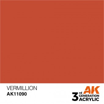 AK Interactive AK11090 Vermillion 17ml